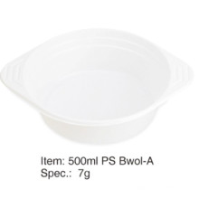 Popular Round Soft Plastic Bowl 500ml